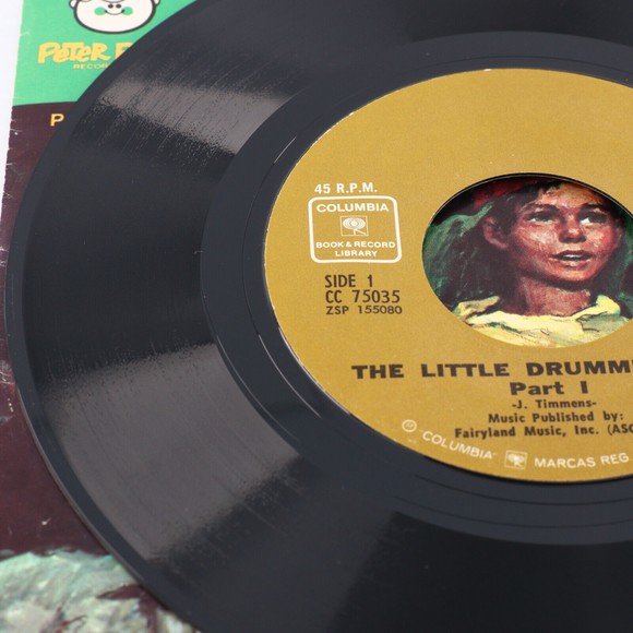 Cherney Berg, Lloyd Moss The Little Drummer Boy 45 rpm Record CC 75035 ZSP155080 - Picture 3 of 8